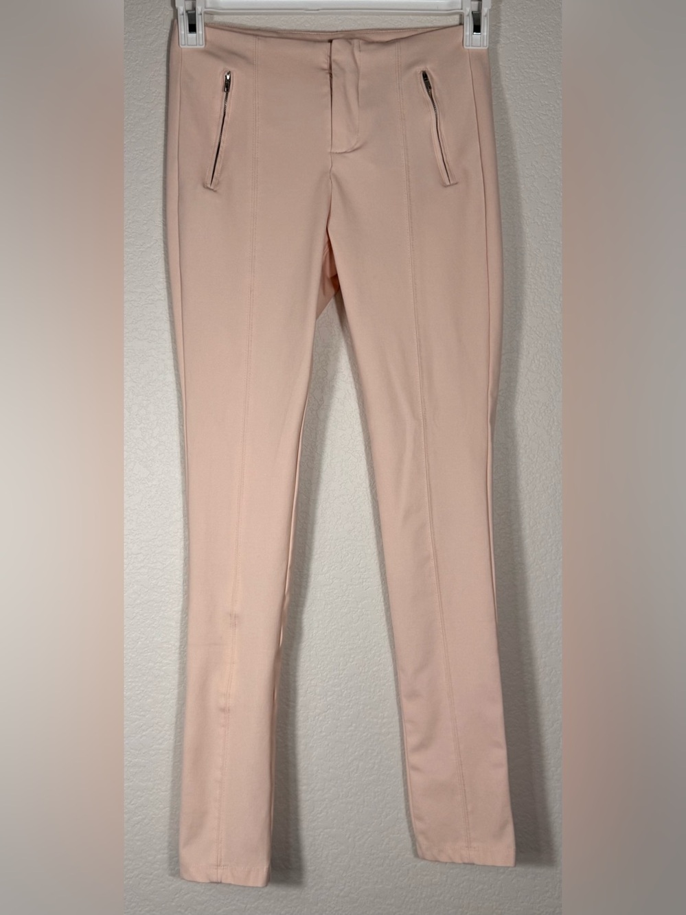 Shinestar Women’s M Peach Blush Skinny Slim Pants
